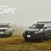 トヨタ『ランドクルーザープラド』の「NEWSCAPE」