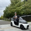 新しい4輪パーソナルモビリティ「CURIO　Q1」の最新プロトタイプ