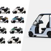 新しい4輪パーソナルモビリティ「CURIO　Q1」の最新プロトタイプ