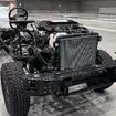 ランドクルーザー70のベアシャシー