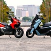 ヤマハ NMAX155 & ホンダADV160