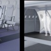 航空機座席＋機内用車いす 一体型航空機シート「ウェルボヤージュ・シート」