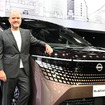 日産自動車 イヴァン・エスピノーサ社長と新型エルグランド（ジャパンモビリティショー2025）