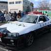 日産スカイラインGT-Rのパトカー