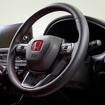 『シビック タイプR』用純正ステアリングホイール（本革製）装着イメージ