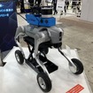 JR東日本ビルテックの四足歩行ロボット（第9回鉄道技術展＋第6回橋梁・トンネル技術展）