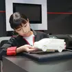 「カーデザインスタジオ」パビリオン体験の様子