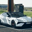 ロータスのハイパーEV『エメヤ』、443kWピーク充電で世界最速級の充電性能実証…電池の8割の充電を13分で