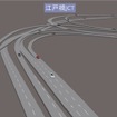 高精度3次元地図データを活用して構築した道路ネットワークイメージ(PTV Vissim)