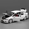3代目ホンダ『シビック・タイプR』（FD2）2007年後期モデルの1/18スケールミニカー