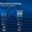 5G RedCapテレマティクスの特徴（4Gおよび従来型5Gとの比較）