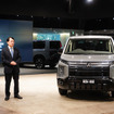 三菱自動車 加藤隆雄社長と新型『デリカD:5』