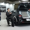 七五三木社長（向かって左）とMIYAVI（東京オートサロン2026）