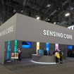 ラスベガスで開催された「CES 2026」に出展した住友ゴム工業の「SENSING CORE」ブース