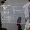 【字幕表示システム Cotopat】時刻表なども提示できるので説明がしやすい