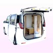 災害時にトイレカーとして使える多機能車両『サクラ』