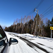 雪道での運転（イメージ）