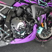 『ストリートファイター6』とコラボレーションした『GSX-8R Tuned by JURI』（大阪モーターサイクルショー2025）