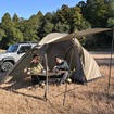 デュオキャンプに最適化した新型テント「マエヒロドームExtra」