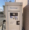 玉川郵便局のEV充電器