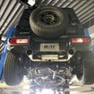 ブリッツ ニュルスペック・カスタムエディション ステンレステールセット（VS）　スズキ・ジムニーノマド装着例