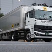 三菱ふそうとヤマト運輸が幹線輸送で運転自動化レベル2＋技術搭載のセミトレーラーによる走行実証