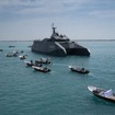 イスラム革命防衛隊海軍によるパレード（2024年4月）