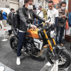 スズキ GSX-8TとGSX-8TTのまたがり試乗コーナー（大阪モーターサイクルショー2026）