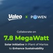 ヴァレオは、太陽光発電ソリューション企業ポーウェンが提携