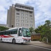 高山グリーンホテルと高速バス