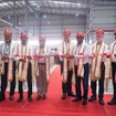 ヴァレオ・プネ工場での電動パワートレイン新ライン開設セレモニー