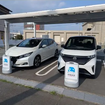 香取合同庁舎に電気自動車（ＥＶ）のカーシェアリングサービスを導入