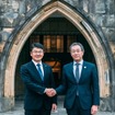 デンソー 代表取締役社長 林 新之助、東京大学 総長 藤井 輝夫