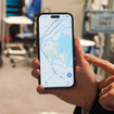 「Mobilit.E.S（モビリテス）」のアプリ画面。非常にシンプルなつくり。