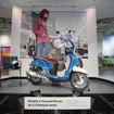 Yamaha E-Ride Baseには話題の新型スクーター『Fazzio』も展示