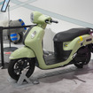 Yamaha E-Ride Baseには話題の新型スクーター『Fazzio』も展示