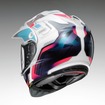 SHOEI HORNET ADV INVIGORATE ピンク/ホワイト［TC-7］（既存カラー）