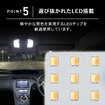 クラフトワークスの『プリウス』30系専用LEDルームランプ