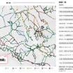 運行頻度路線図