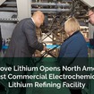北米初の商業用電気化学リチウム精製施設をカナダに開設