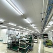 工場内照明をLEDに変更（宇都宮テクニカル＆プロダクトセンター）