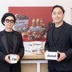 平子シェフ（向かって左）とゲルティンガー社長兼CEO（Mercedes-Benz Studio Tokyo）