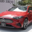 CLAは夏頃日本導入（写真はHEV仕様。Mercedes-Benz Studio Tokyo）
