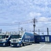 トランスゲート綾瀬（T2の自動運転トラックが停車）