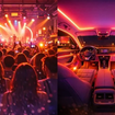 「Music:AI for Lighting」による音楽の曲調に合わせた車室内空間の演出のイメージ