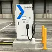 長崎自動車のココウォークバスセンターに設置された充電器