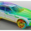 Omniverseを搭載したAnsys Fluentによる車両の空力シミュレーション