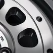 MID ナイトロパワー R12（18インチ／セミグロススモーク/マシンドフェイス）