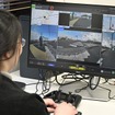 遠隔管制室から自動配送ロボットの走行を常時監視