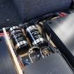 電源系は下層アースなどにも気を配るオーナー。キャパシターを配置して瞬発的な電力供給にも対応する。